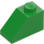 LEGO Bright Green Slope 1 x 2 (45°) (3040 / 6270)