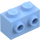 LEGO Bright Light Blue Brick 1 x 2 with Studs on One Side (11211)