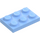 LEGO Bright Light Blue Plate 2 x 3 (3021)