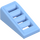 LEGO Bright Light Blue Slope 1 x 2 x 0.7 (18°) with Grille (61409)