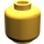 LEGO Bright Light Orange Minifigure Head (Safety Stud) (3626 / 88475)