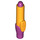 LEGO Bright Light Orange Pen with Magenta Tip and Cap (35809)