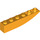 LEGO Bright Light Orange Slope 1 x 6 Curved Inverted (41763 / 42023)