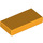 LEGO Bright Light Orange Tile 1 x 2 with Groove (3069 / 30070)
