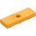 LEGO Bright Light Orange Tile 1 x 3 Inverted with Hole (35459)