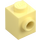 LEGO Bright Light Yellow Brick 1 x 1 with Stud on One Side (87087)