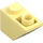 LEGO Bright Light Yellow Slope 1 x 2 (45°) Inverted (3665)