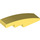 LEGO Bright Light Yellow Slope 1 x 4 Curved (11153 / 61678)