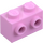 LEGO Bright Pink Brick 1 x 2 with Studs on One Side (11211)