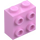 LEGO Bright Pink Brick 1 x 2 x 1.6 with Studs on One Side (1939 / 22885)