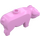 LEGO Bright Pink Pig with Black Eyes with White Pupils (68887 / 87876)