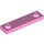 LEGO Bright Pink Plate 1 x 4 with Two Studs with Groove (41740)