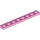 LEGO Bright Pink Plate 1 x 8 (3460)