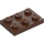 LEGO Brown Plate 2 x 3 (3021)