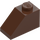 LEGO Brown Slope 1 x 2 (45°) (3040 / 6270)