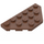 LEGO Brown Wedge Plate 3 x 6 with 45º Corners (2419 / 43127)