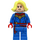 LEGO Captain Marvel with Yellow Mid-Length Hair Minifigure