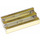 LEGO Chrome Gold Tile 1 x 2 Grille (with Bottom Groove) (2412 / 30244)