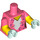 LEGO Coral Kitty Pop Minifig Torso (973 / 16360)