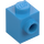 LEGO Dark Azure Brick 1 x 1 with Stud on One Side (87087)