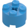 LEGO Dark Azure Brick 2 x 2 Round (3941 / 6143)