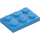 LEGO Dark Azure Plate 2 x 3 (3021)