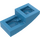 LEGO Dark Azure Slope 1 x 2 Curved (3593 / 11477)