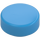 LEGO Dark Azure Tile 1 x 1 Round (35381 / 98138)