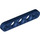 LEGO Dark Blue Beam 5 x 0.5 Thin with Axle Holes (11478 / 44864)