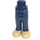 LEGO Dark Blue Hip with Pants with Dark Blue Trousers (16985 / 35584)