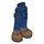 LEGO Dark Blue Hip with Pants with Medium Flesh Boots and Dark Blue Laces (35642)