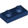 LEGO Dark Blue Plate 1 x 2 (3023 / 28653)