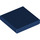 LEGO Dark Blue Tile 2 x 2 with Groove (3068 / 88409)