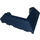 LEGO Dark Blue Wedge 6 x 8 (45°) with Pointed Cutout (22390)