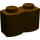 LEGO Dark Brown Brick 1 x 2 Log (30136)