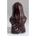 LEGO Dark Brown Chewbacca Head with Face Fur (16781)