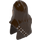 LEGO Dark Brown Chewbacca Head with Face Fur (16781)