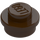 LEGO Dark Brown Plate 1 x 1 Round (6141 / 30057)