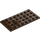 LEGO Dark Brown Plate 4 x 8 (3035)