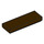 LEGO Dark Brown Tile 1 x 3 (63864)