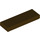 LEGO Dark Brown Tile 1 x 3 (63864)