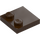 LEGO Dark Brown Tile 2 x 2 with Studs on Edge (33909)