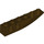 LEGO Dark Brown Wedge 2 x 6 Double Inverted Right (41764)