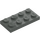 LEGO Dark Gray Plate 2 x 4 (3020)