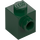 LEGO Dark Green Brick 1 x 1 with Stud on One Side (87087)