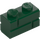 LEGO Dark Green Brick 1 x 2 with Embossed Bricks (98283)