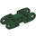 LEGO Dark Green Double Ball Connector 5 with Vents (47296 / 61053)