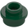 LEGO Dark Green Plate 1 x 1 Round with Open Stud (28626 / 85861)