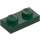 LEGO Dark Green Plate 1 x 2 (3023 / 28653)