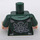 LEGO Dark Green Professor Minerva McGonagall with Hair Minifig Torso (973 / 76382)